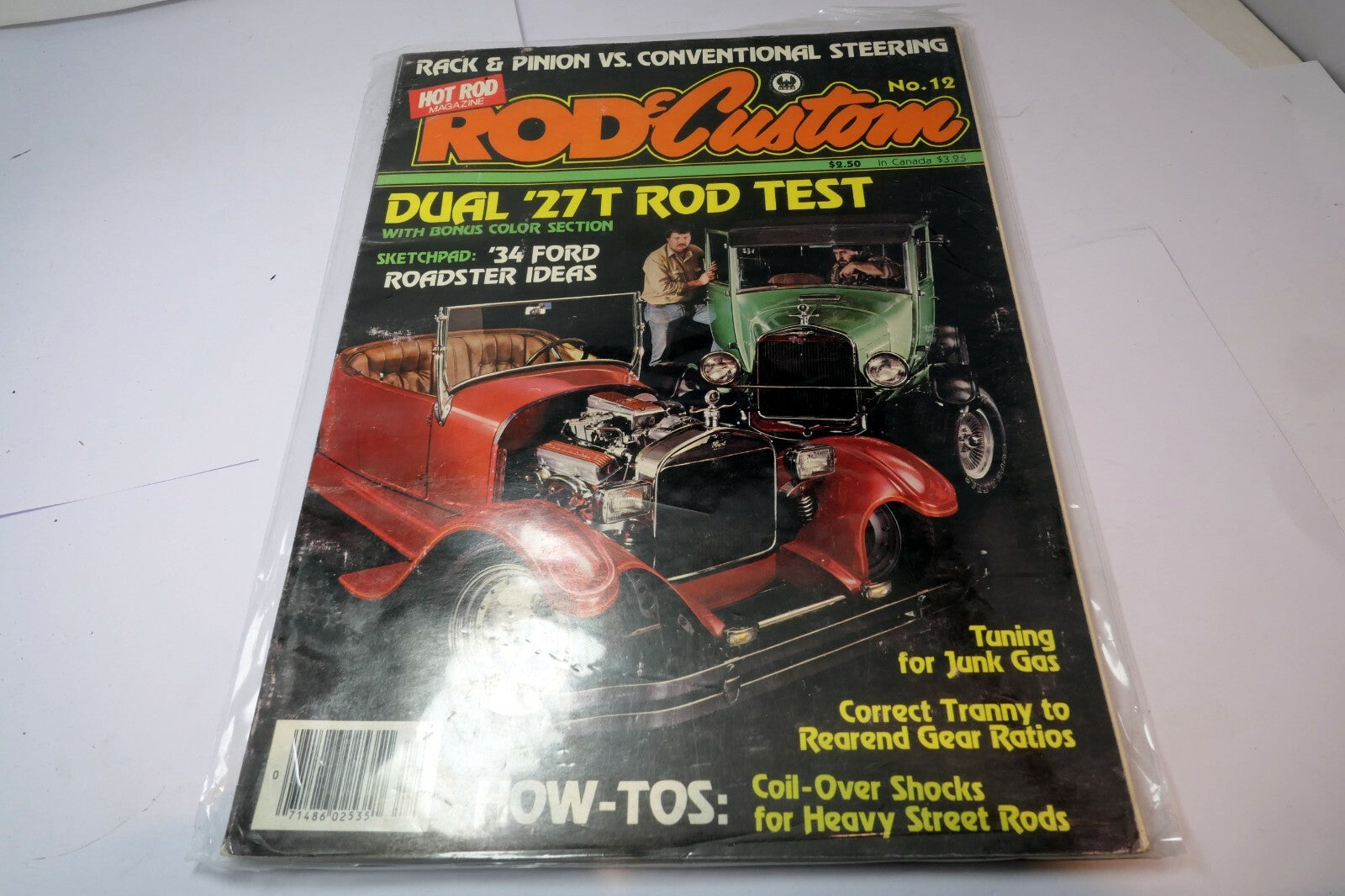 Rod & Custom Magazine No 12 1980 " Dual '27 T Rod Test" Ford "34
