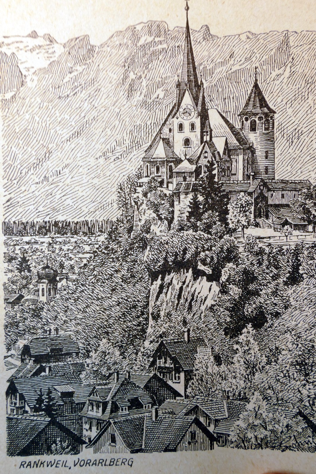 Postcard rankweil. vorarlberg 1900's