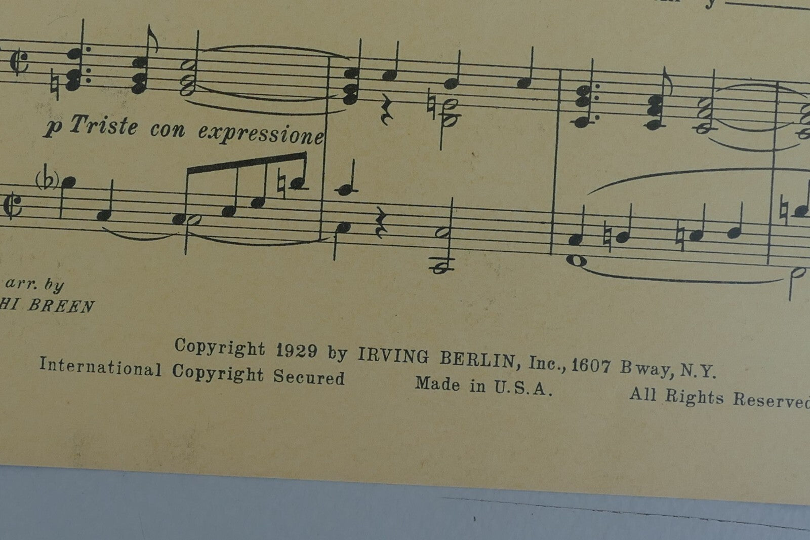 Love your spell is everywhere by Edmund Goulding 1929 Irving Berlin