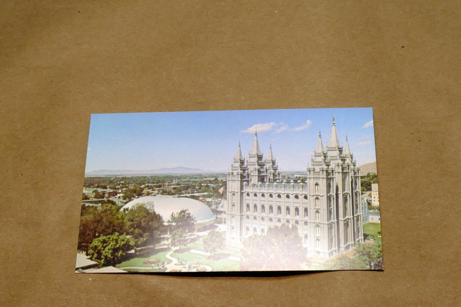 Salt Lake Utah Temple LDS Church Utah advertisement Add