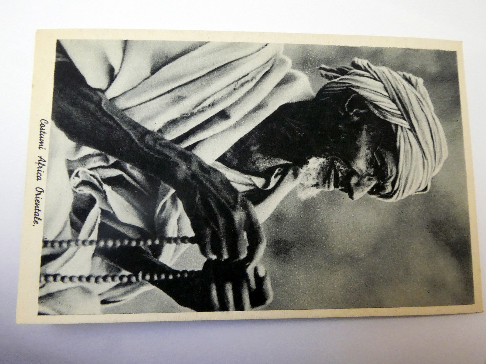 Post Card Cartolina Postale Costumi Africa Orientale unused Unposted 1900's