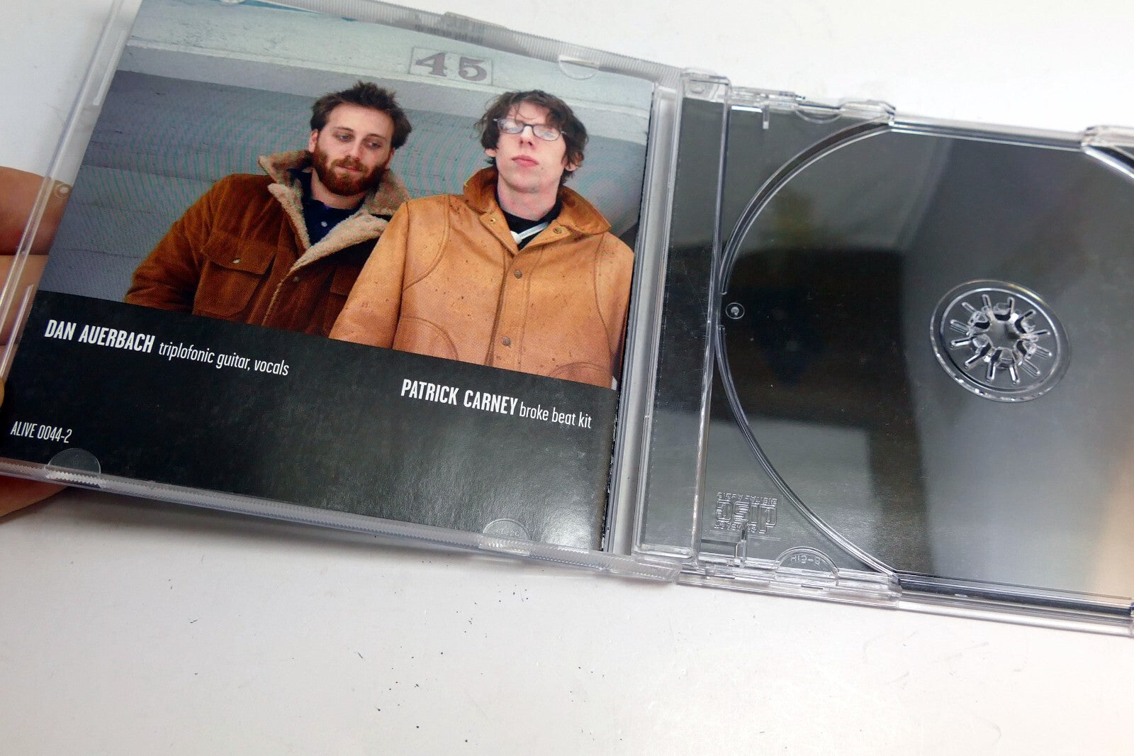 Cover art only Black Keys The Big Come Up 0044-2 Alive Records  (NO CD included)