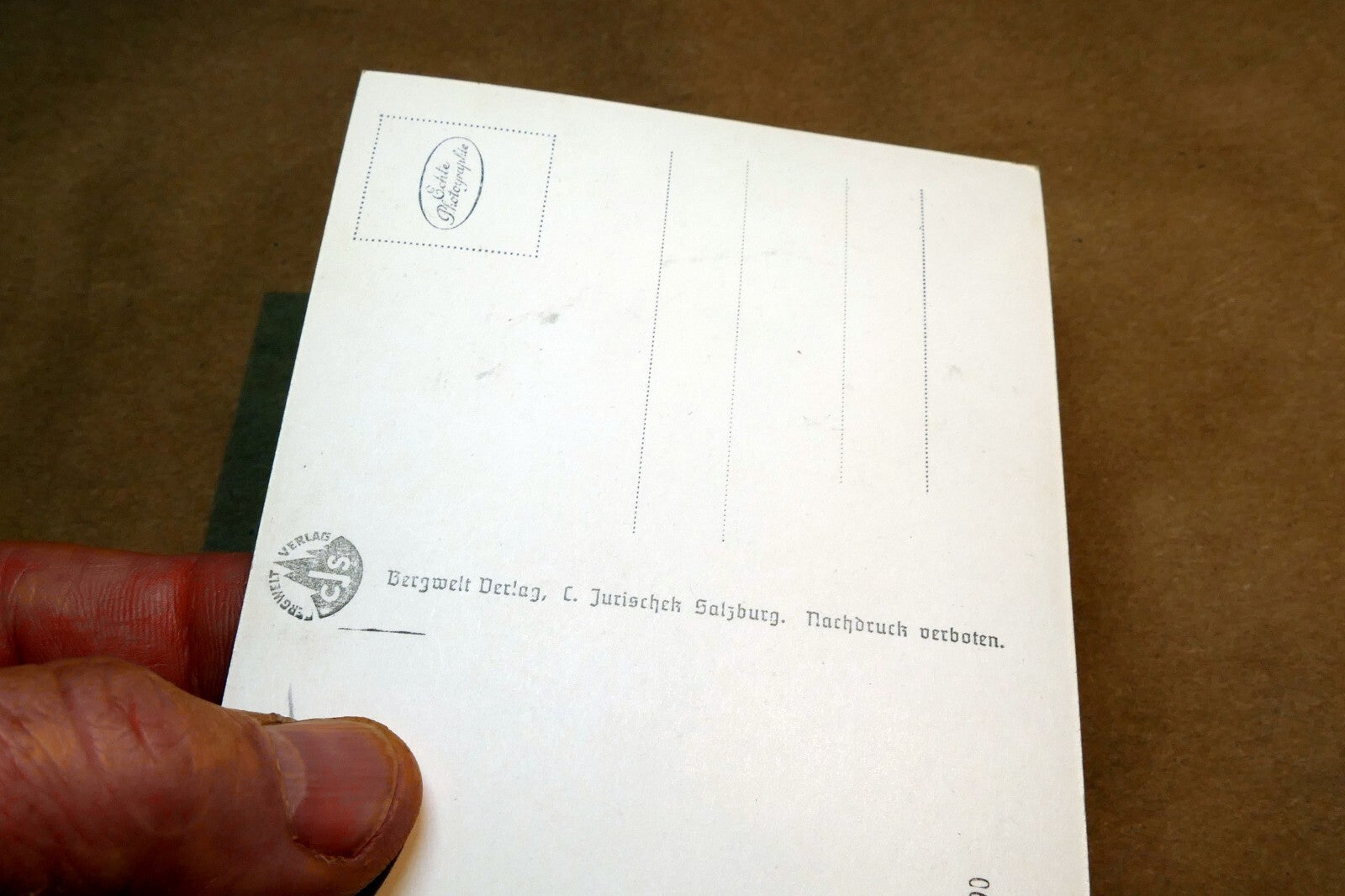 Lend Salzburg Alps Austria postcard 1940's  - unposted