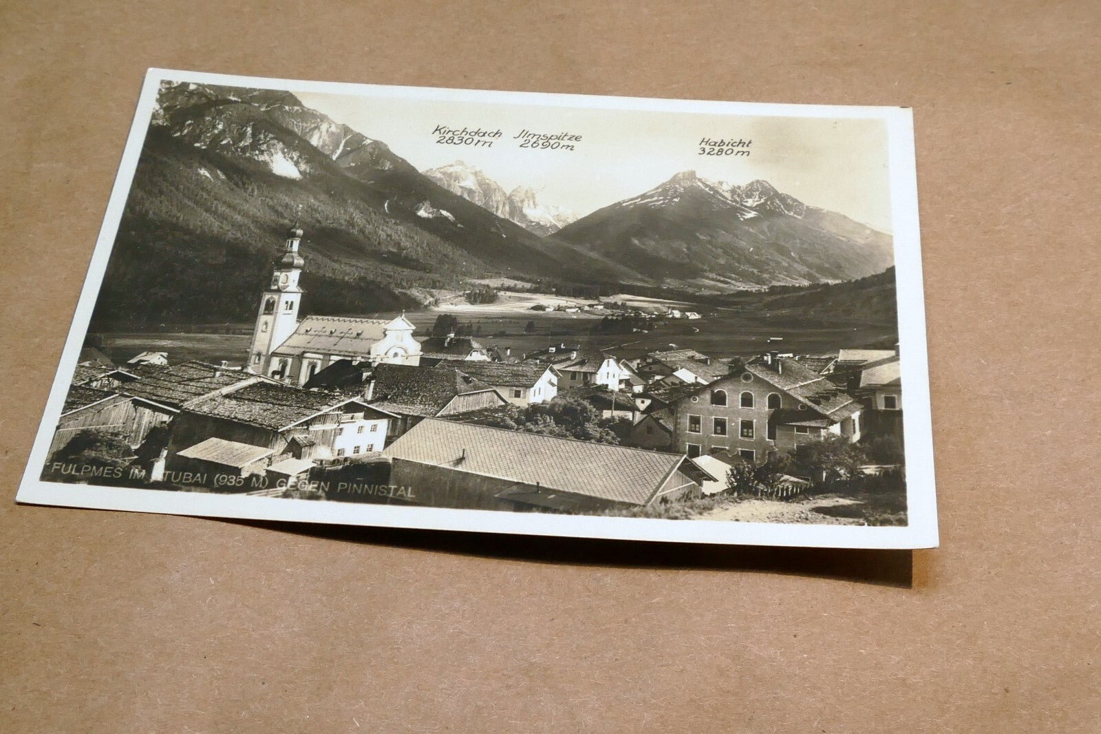 Vienna Stubaital Fulpmes Innsbruck  1930's postcard Austria - unposted