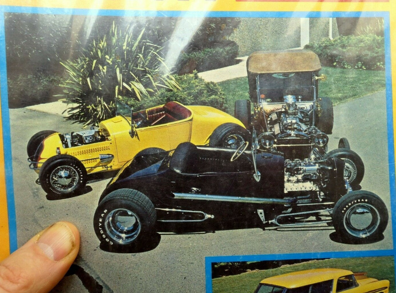 Rod action magazine december 1974 street nationals chevy nomad buick sedan