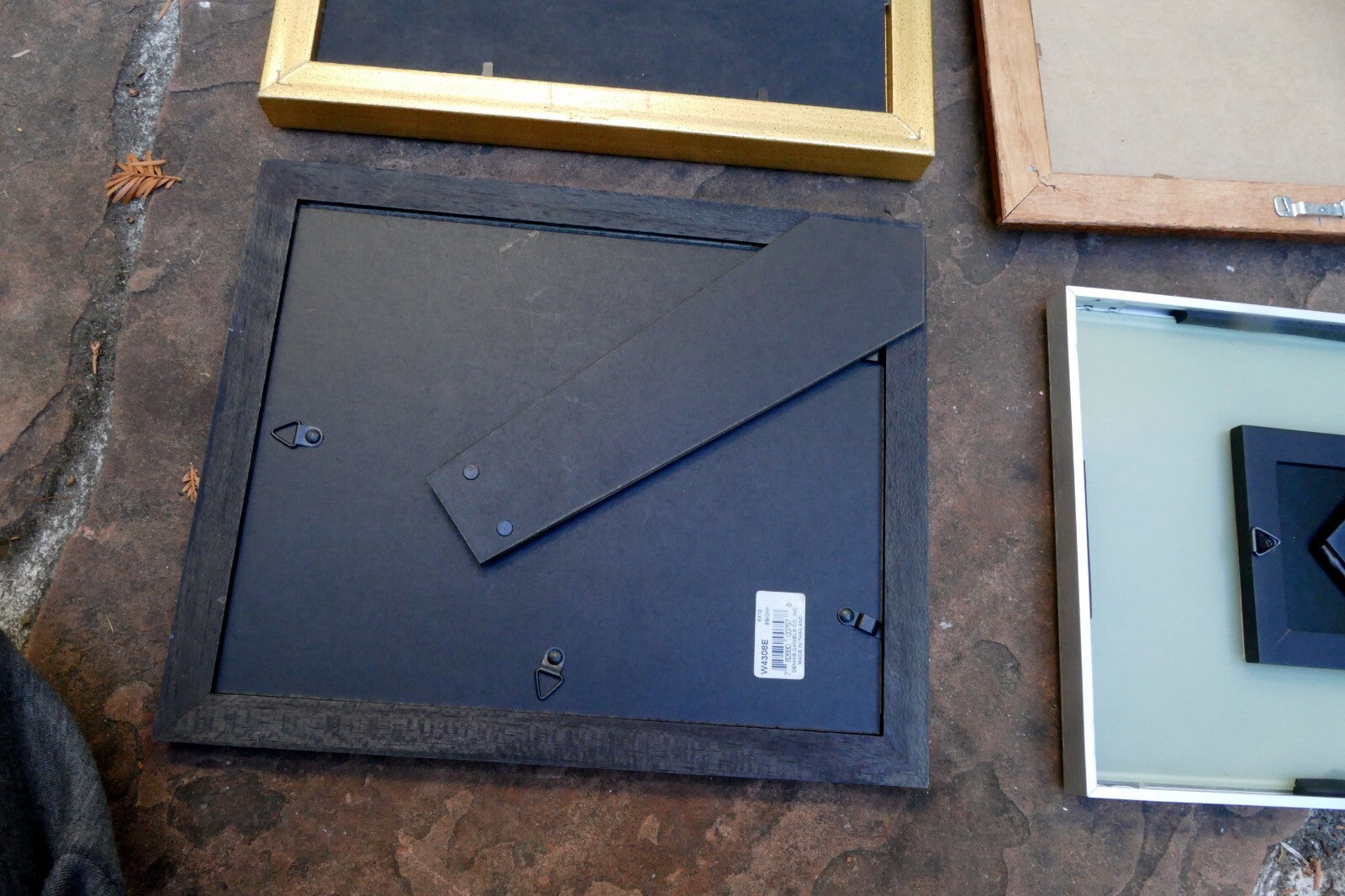 Pack of 4 Glass Wood Picture Portrait Frame  5X7" 8X10" Art Photo