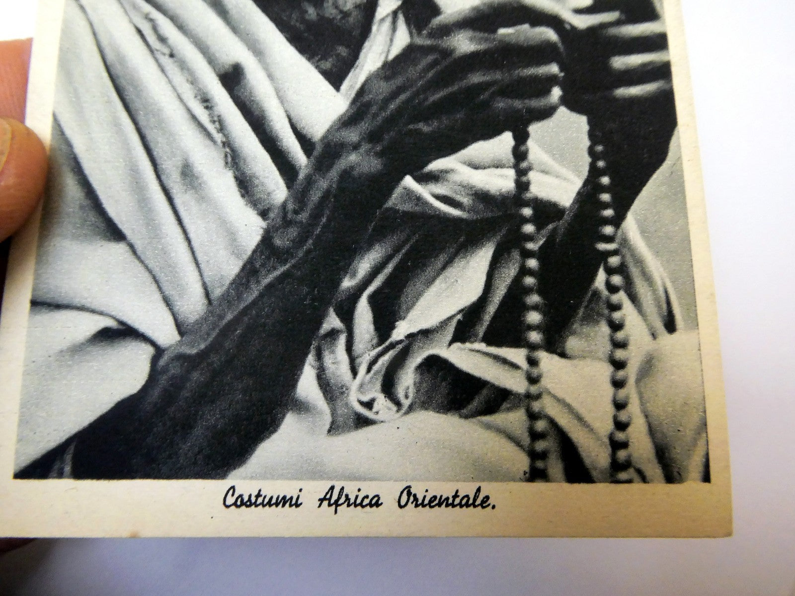 Post Card Cartolina Postale Costumi Africa Orientale unused Unposted 1900's