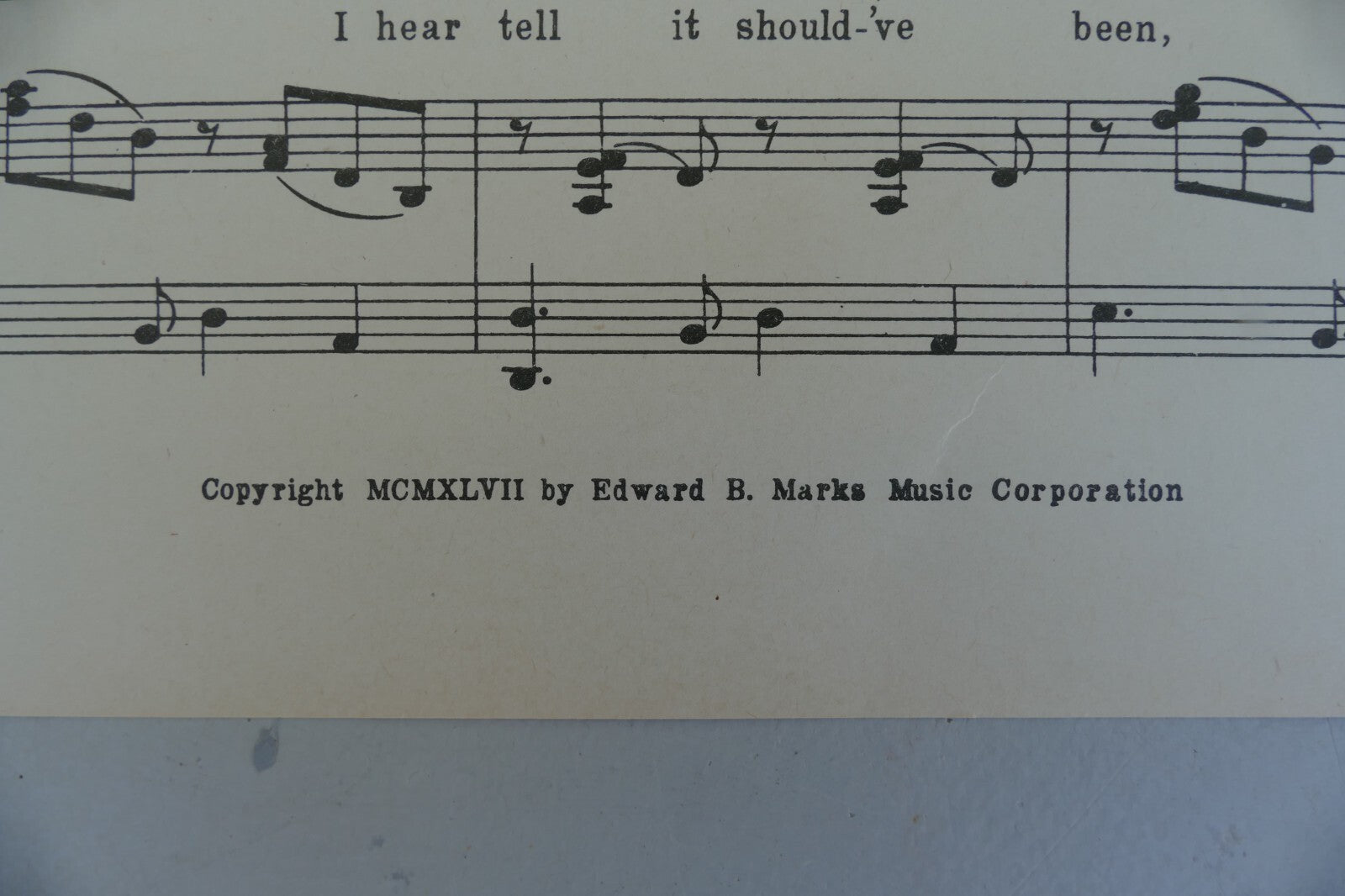 Lazy Afternoon 1947 from Ozark Set by Elie Siegmeister Edward B. Marks Music Co.