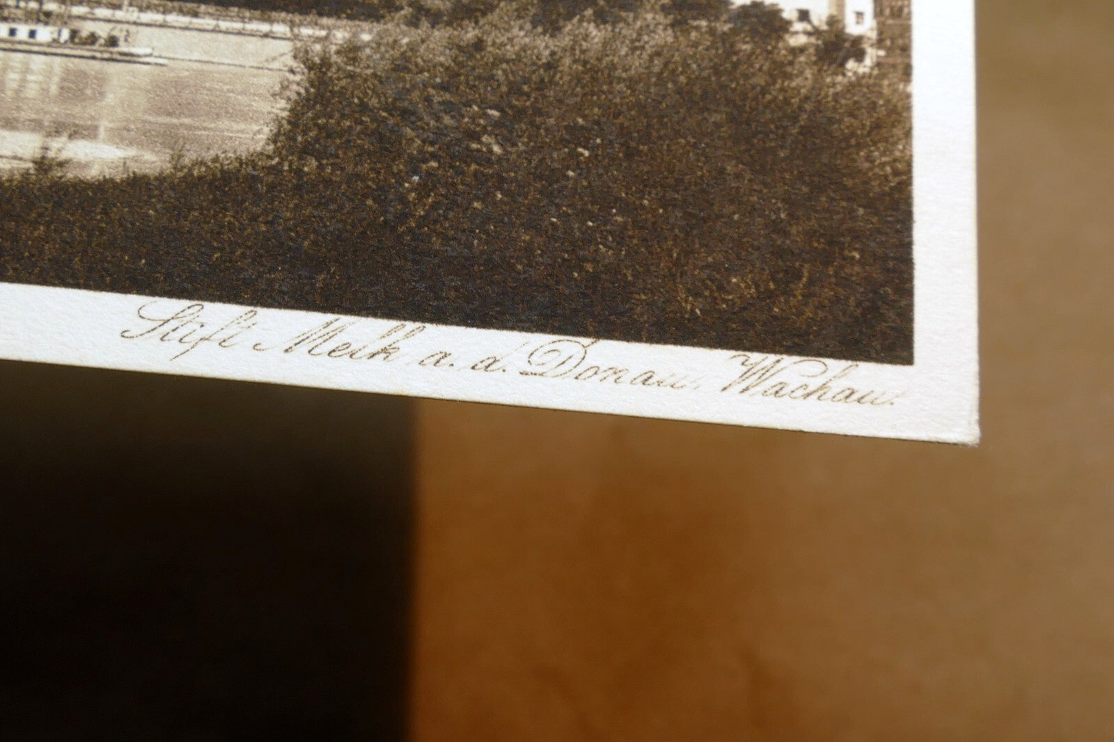 Vienna DONAU WACHAU  1930's postcard Austria - unposted