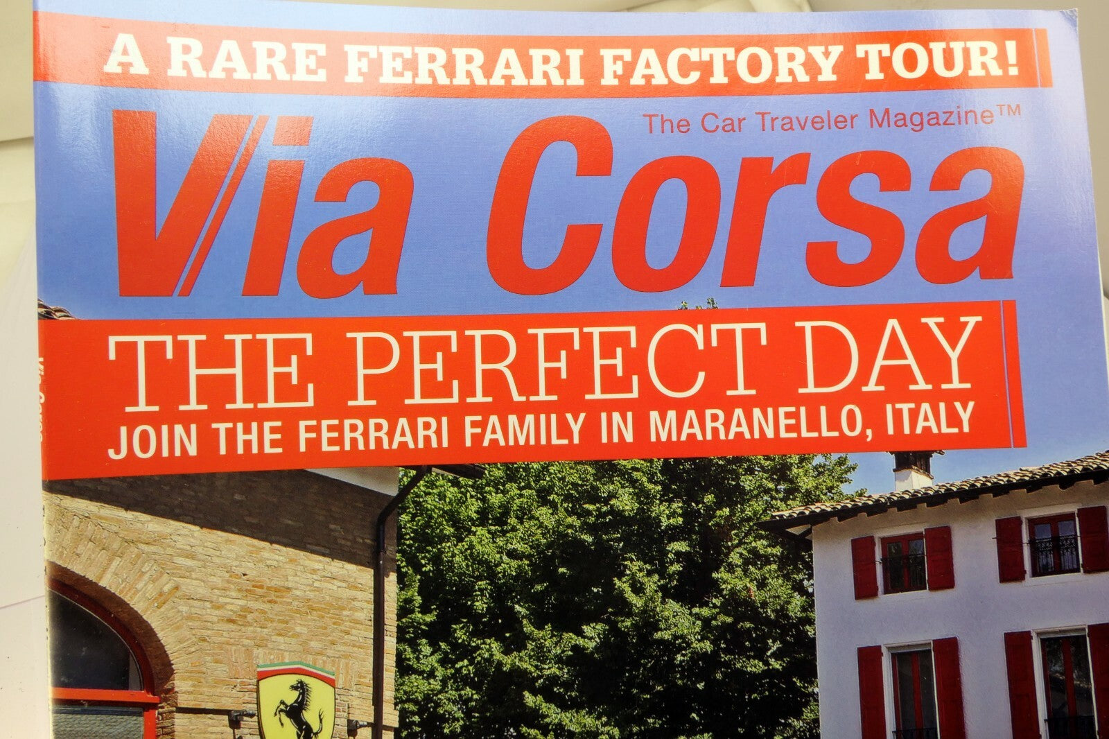 Via corsa car traveler magazine winter 2016 issue #2 route 66 ferrari tour