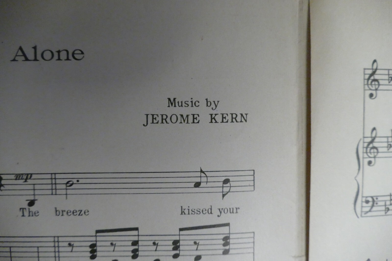 One Moment Alone 1931 by Jerome Kern from The Cat And The Fiddle