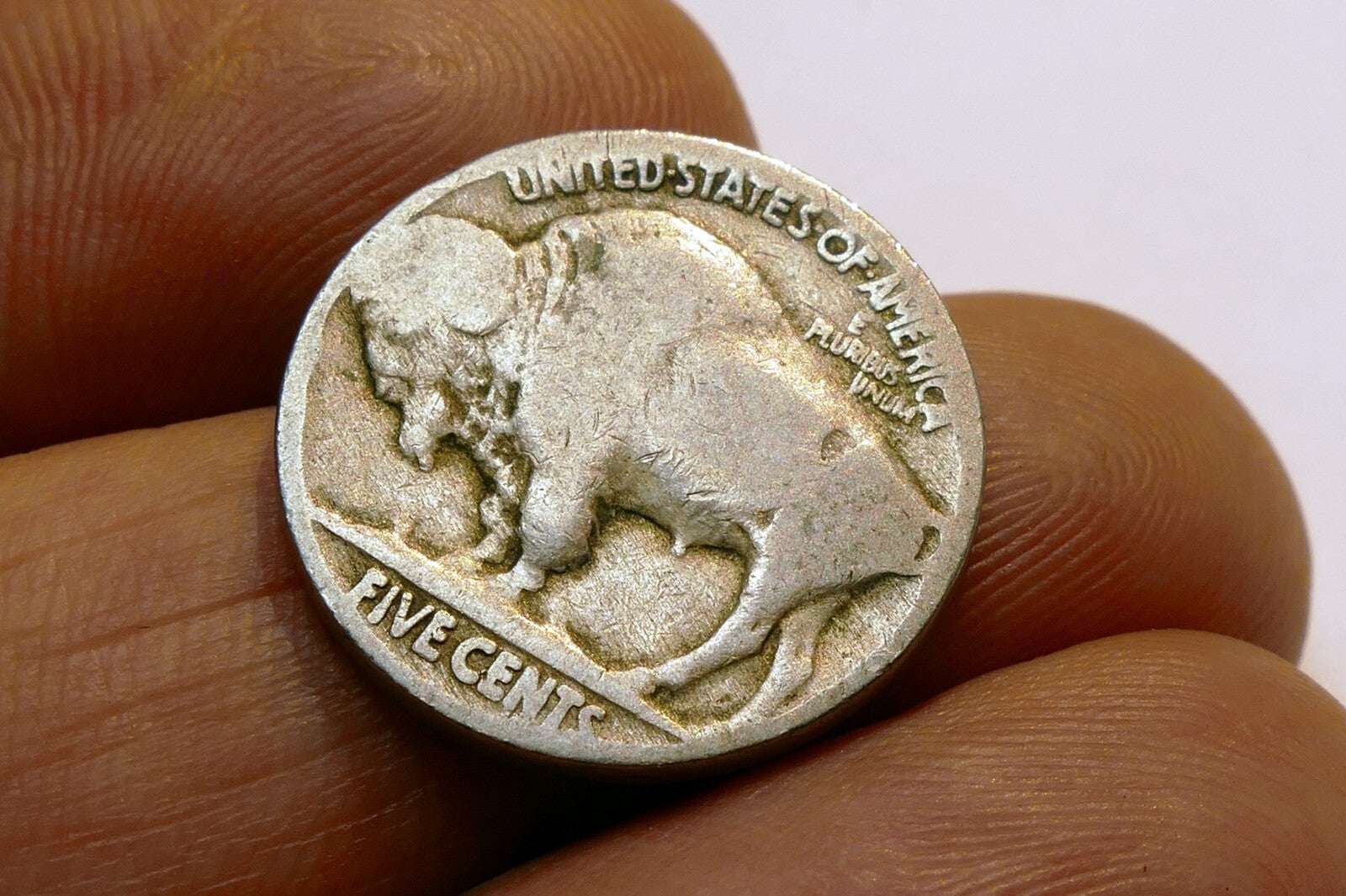 Buffalo Nickel....Five Cents......Indian Head  One Coin  - poor condition