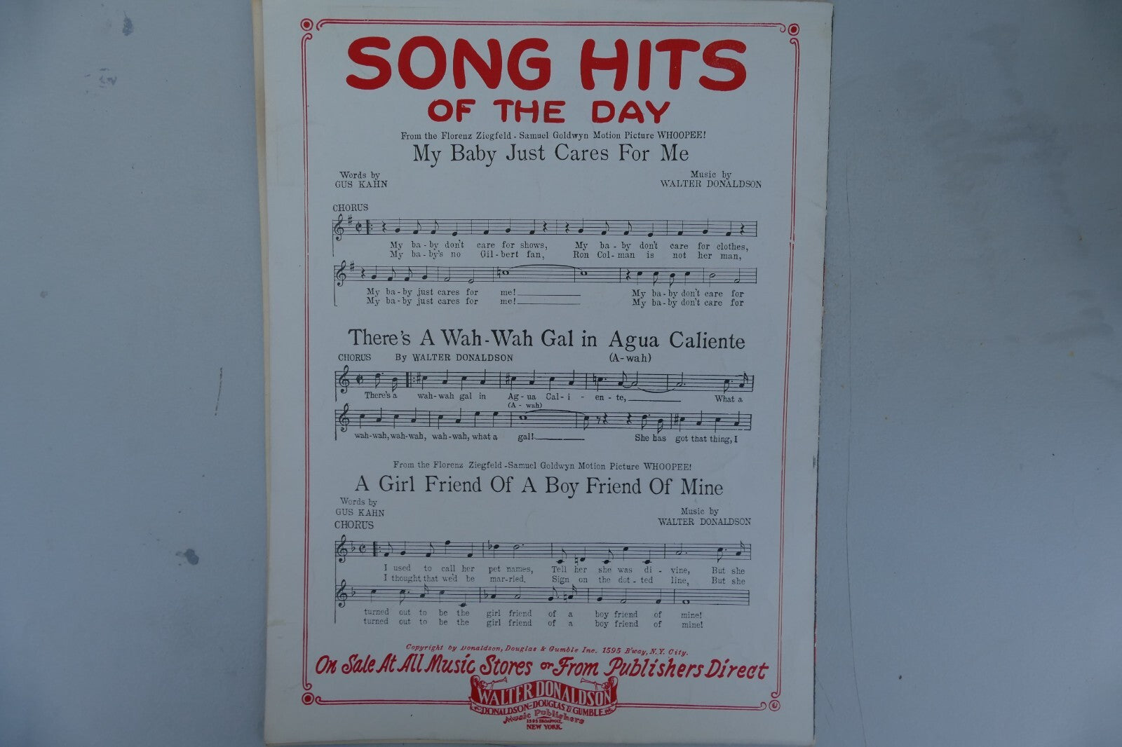 Little White Lies 1930 by Walter Donaldson, Donaldson, Douglas and Gumble