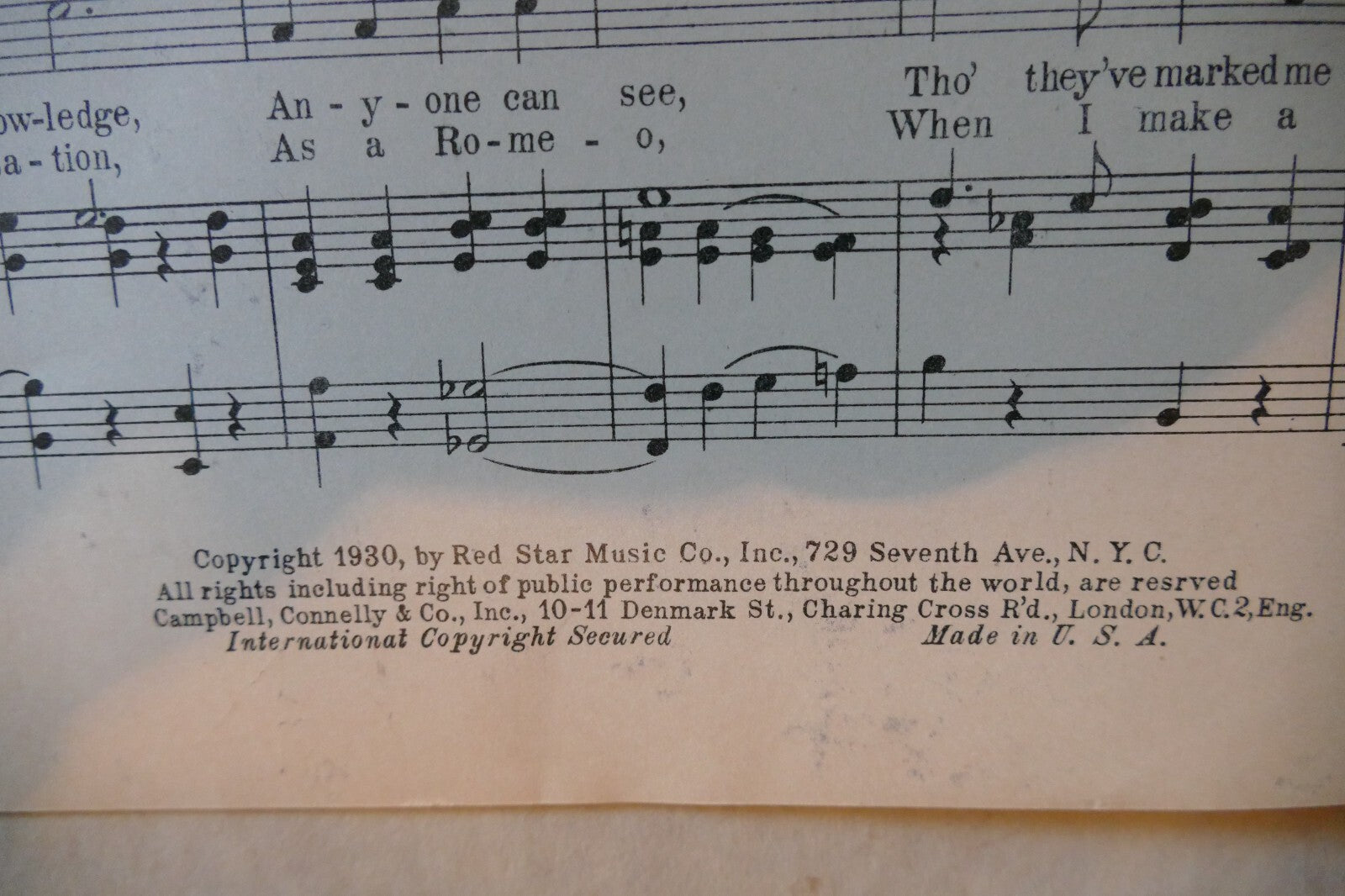 The Scamp Of The Campus, 1930, "Cheer Up And Smile", by Jesse Greer, Ray Klages