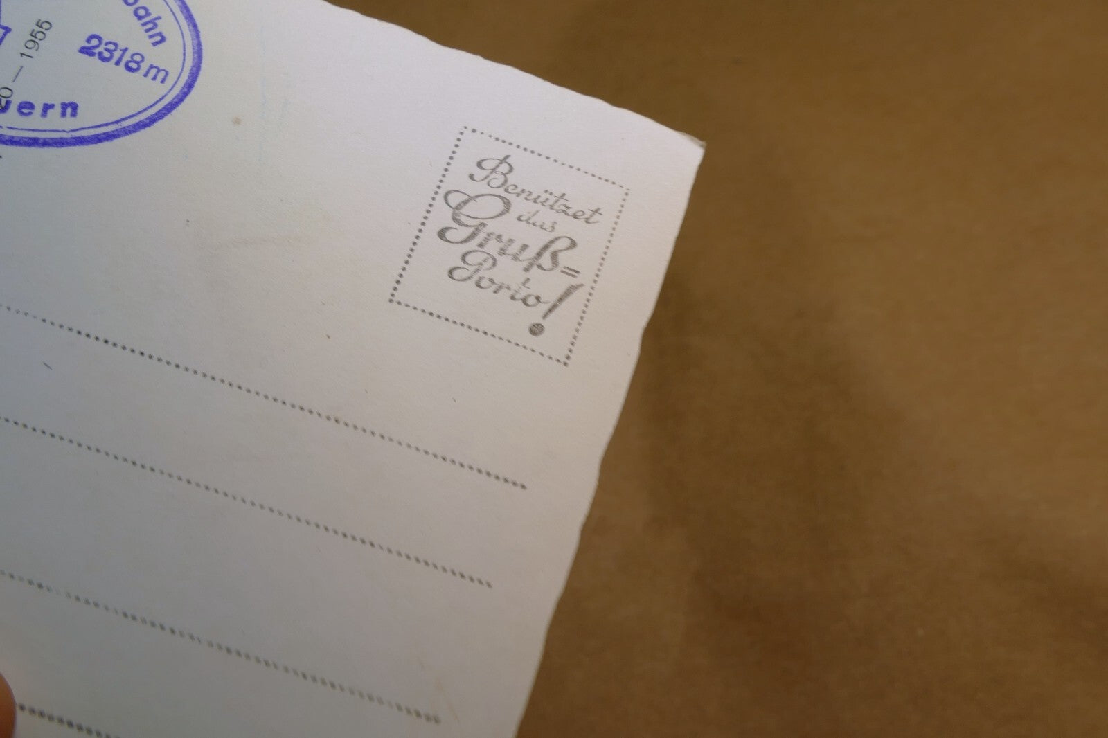 Pass Lueg Hagengebirge Pass enge postcard Black & white Austria 1930's unposted