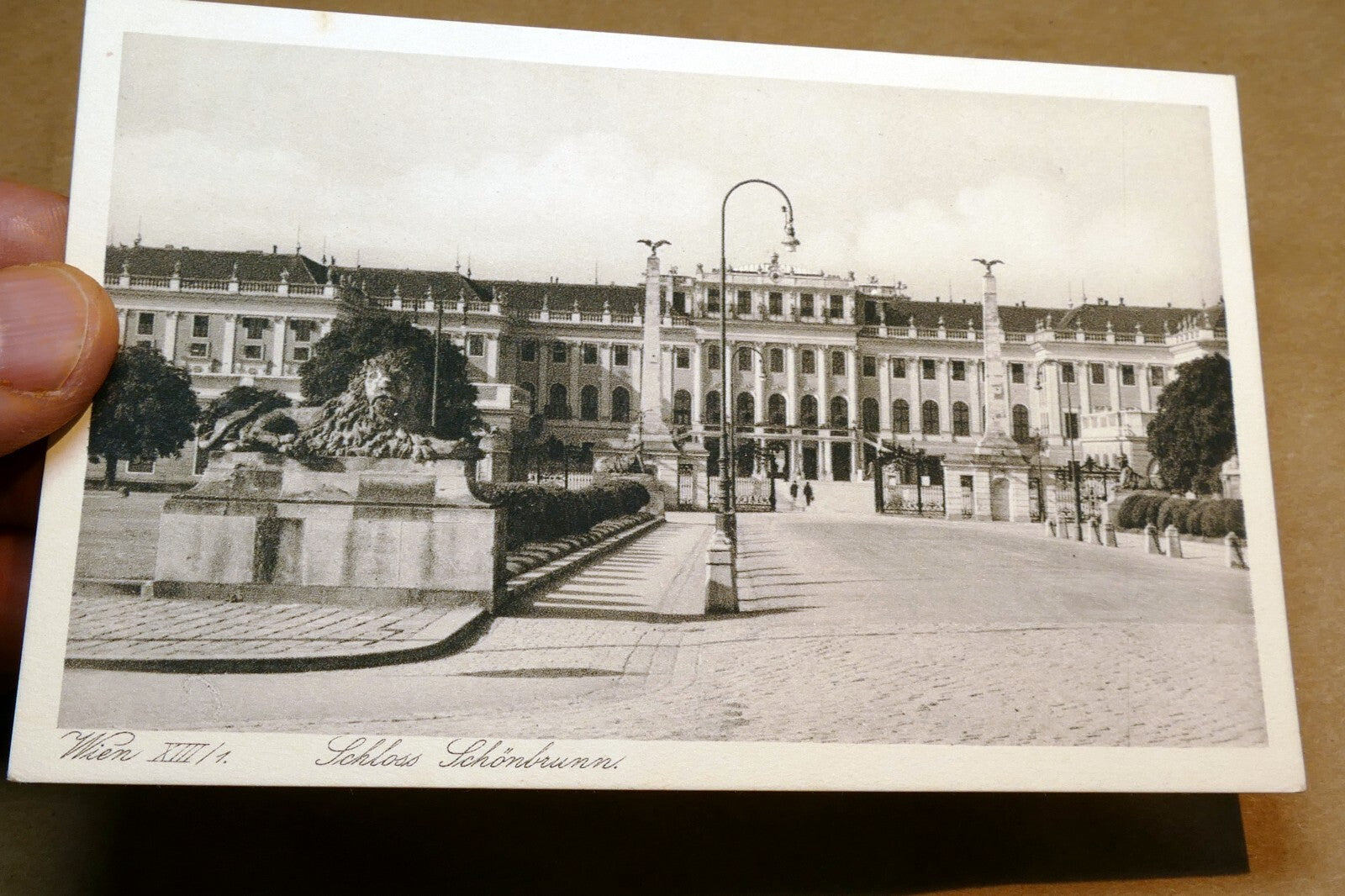 Vienna  Schonbrunn Palace 1930's postcard Austria - unposted