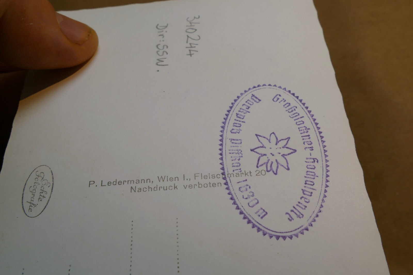 Grossglockner  alakar Alpine Road postcard Austria - unposted