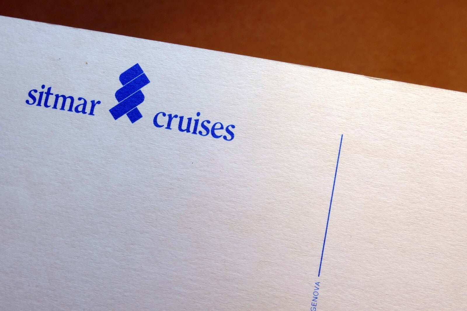 USS FairSea Sitmar Cruises Cruise Ship Passenger Line Liberian Registry Postcard