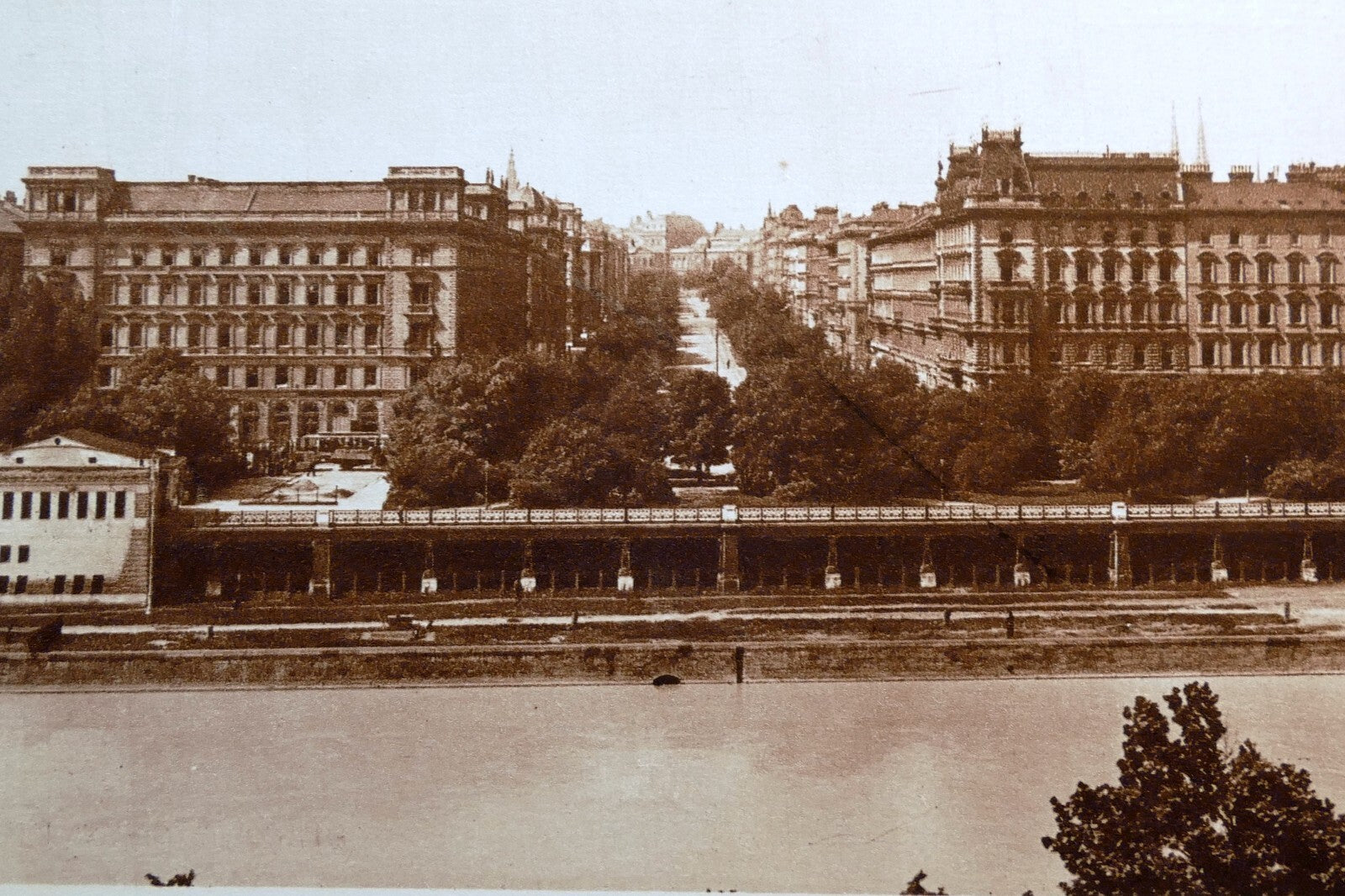 Vienna wien schottenring postcard austria 1928   unposted