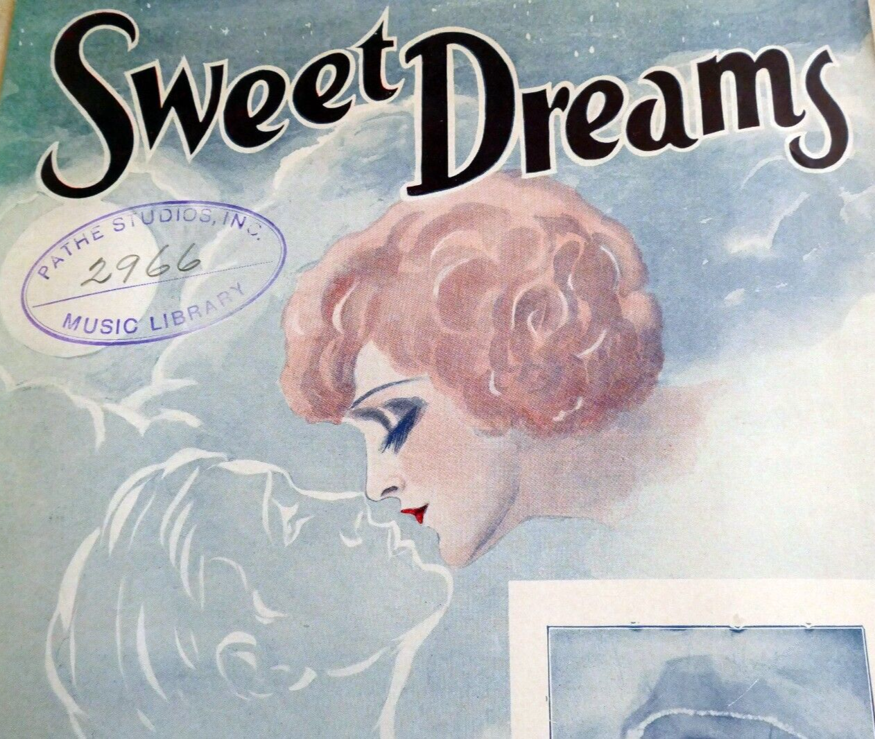 Sweet dreams sheet music by milton ager 1928 yellen & bornstein inc. new york