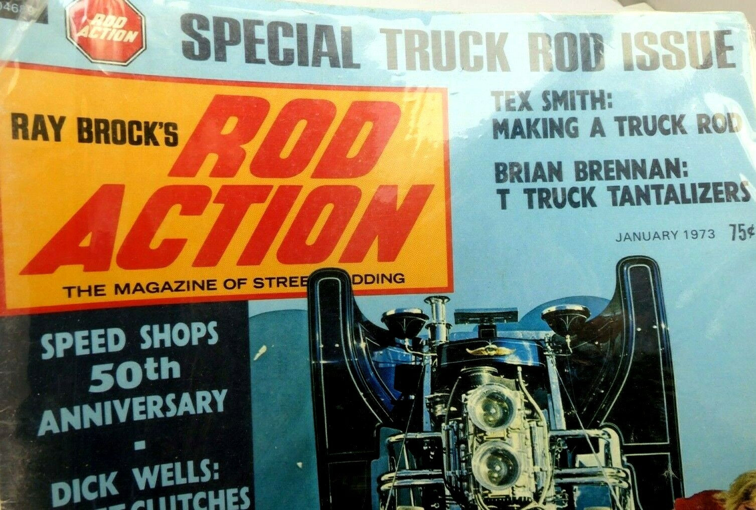 Rod action magazine january 1973 special truck rod issue ford t tantalizers