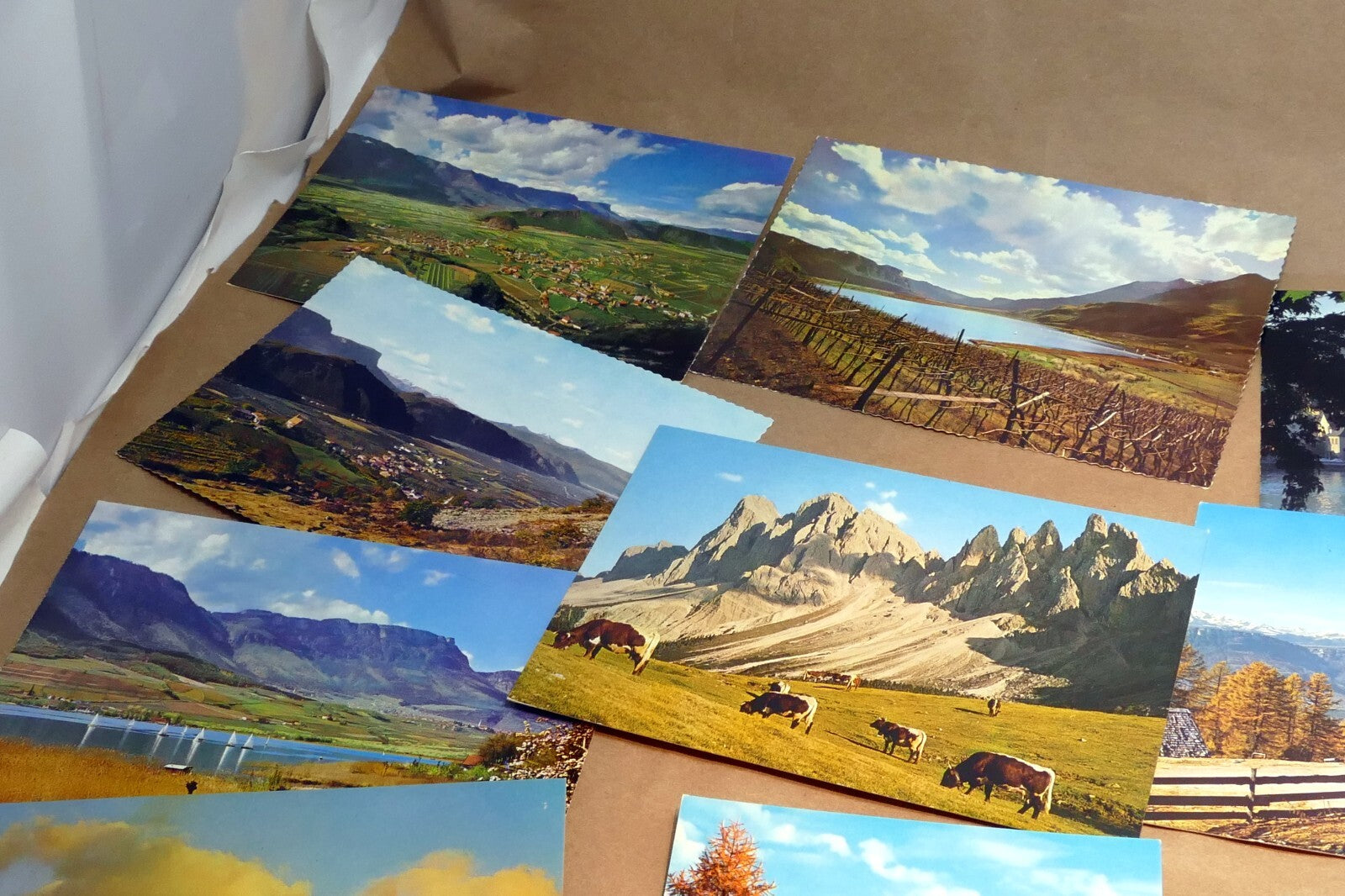 Salzburg Austria  Unposted Postcard Lot pack of 10 Landscapes Towns 1970's