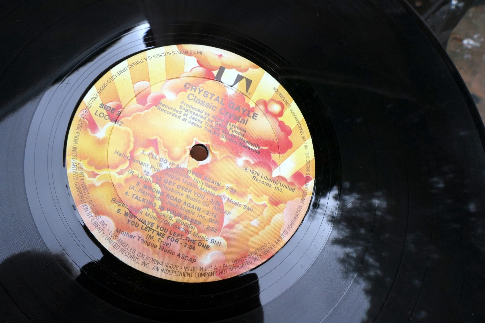 CRYSTAL GAYLE CLASSICS LOO-982 LP VINYL RECORD United Artists