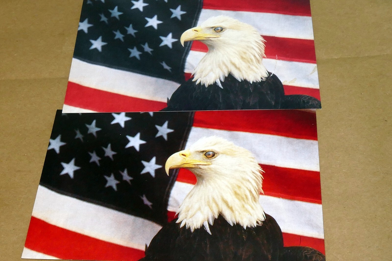 Unposted postcard lot from ncoa " dear veteran... thanks you..." 1980's
