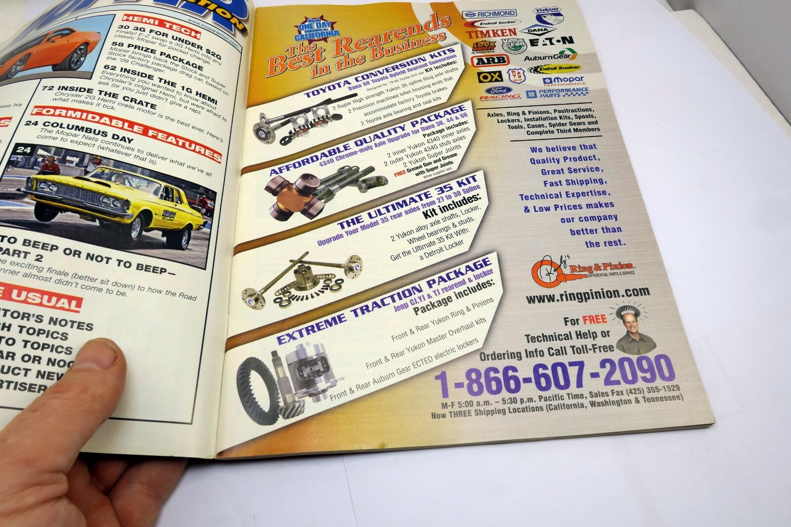 Mopar Action Car Magazine April 2008 New Cuda '09 Challenger HEMI RAM NST