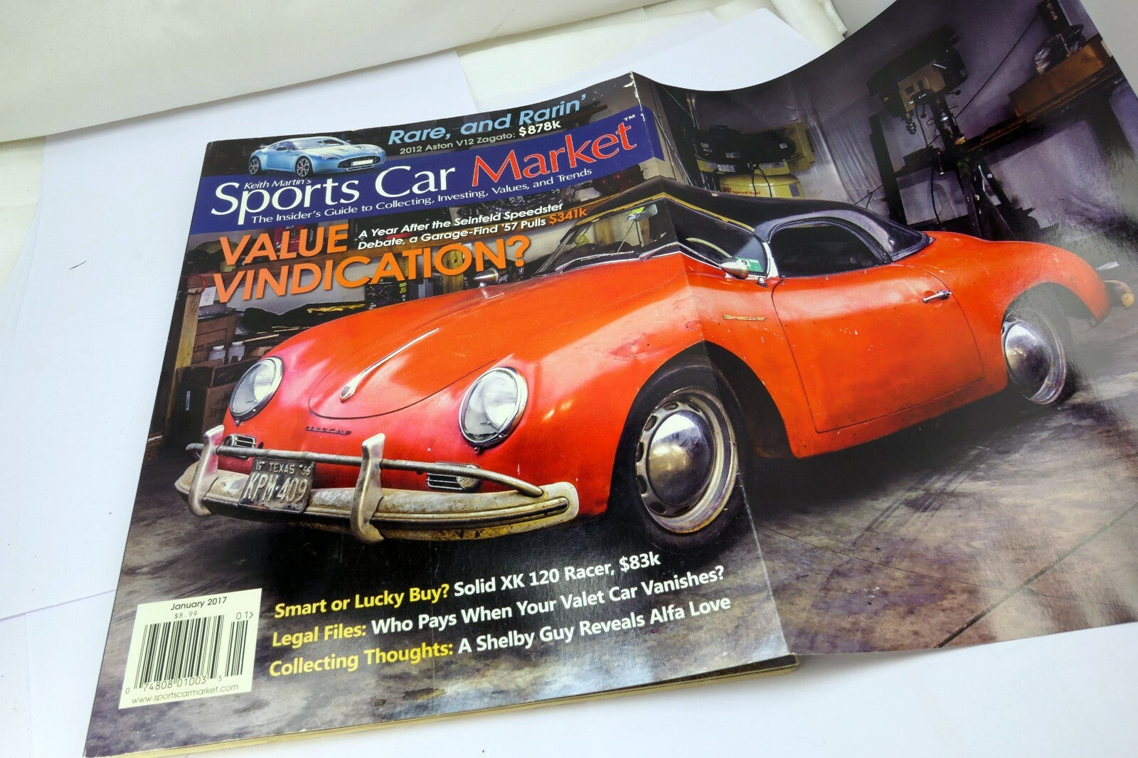 Sports Car Market  January 2017 Magazine Guide to Investing Collecting Trends