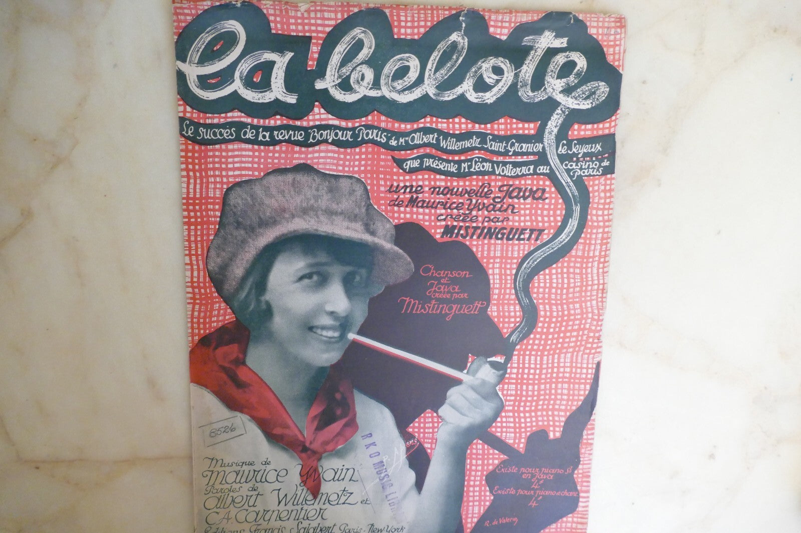 La Belote 1924 by Maurice Yvain, Albert Willemetz and C. A. Carpenter