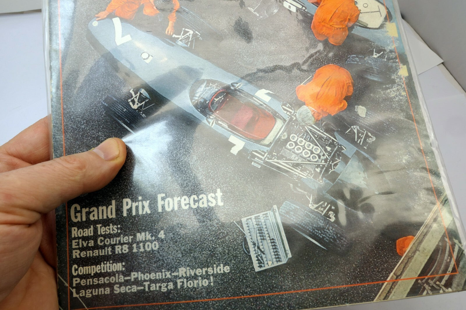 Sports Car Graphic Magazine July 1964 Grand Prix Forecast Elva Courier Renault