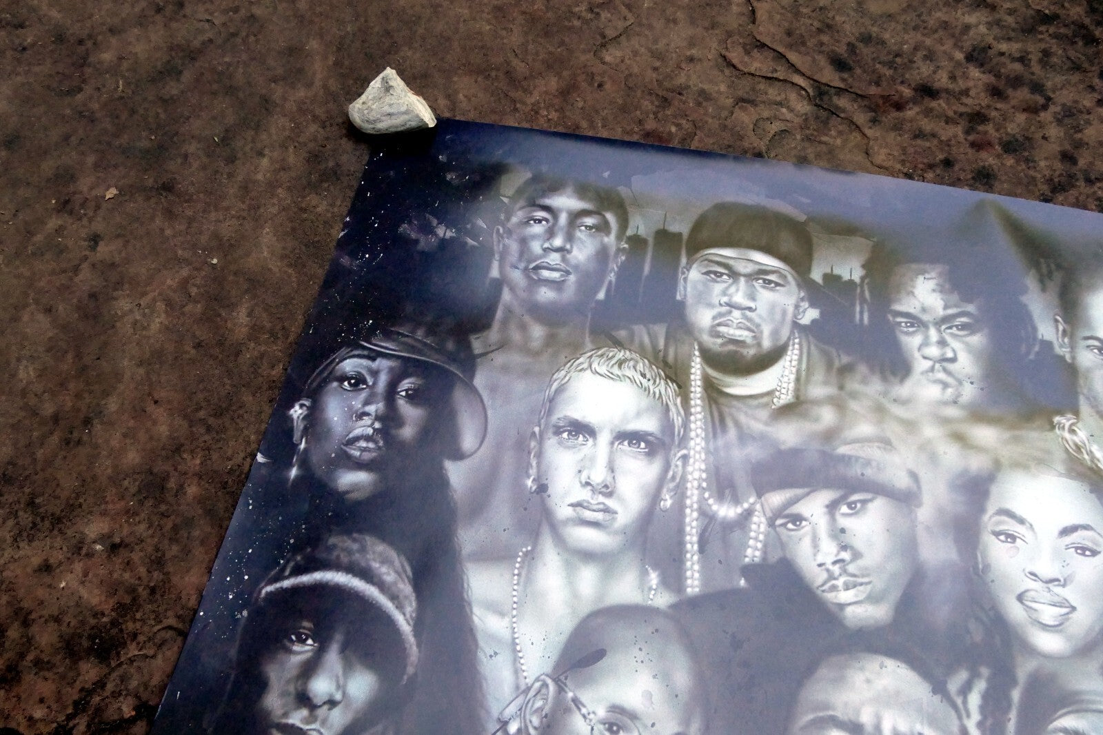 24X36 POSTER WALL ART HIPHOP R AP LEGENDS COOL ARTISTS RAPPER RECORDS MUSIC HOOD