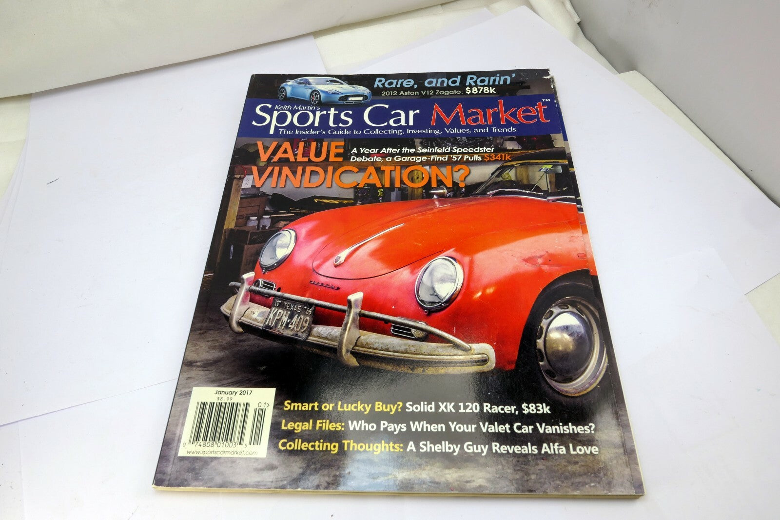 Sports Car Market  January 2017 Magazine Guide to Investing Collecting Trends