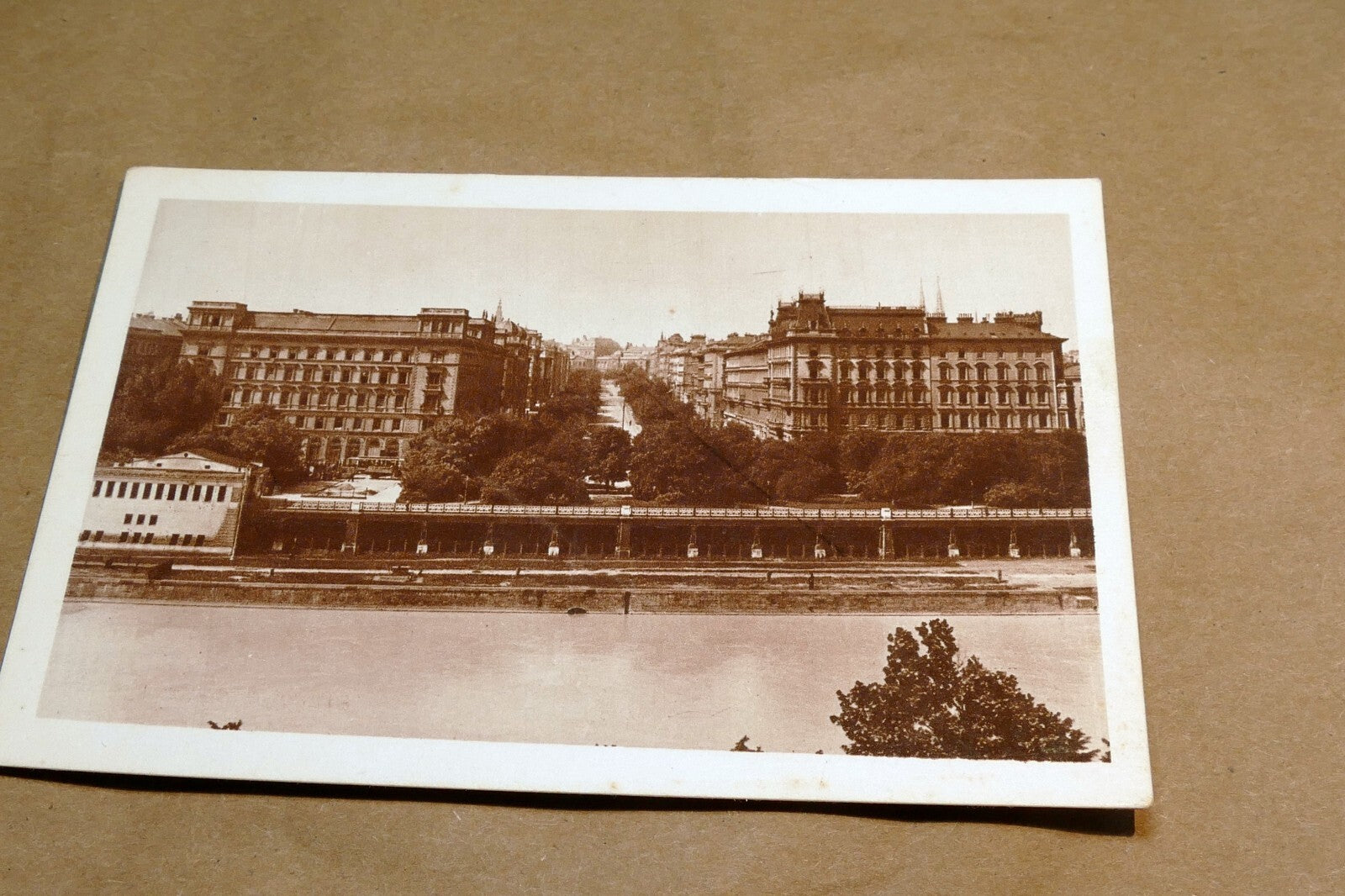 Vienna Wien Schottenring postcard Austria 1928  - unposted