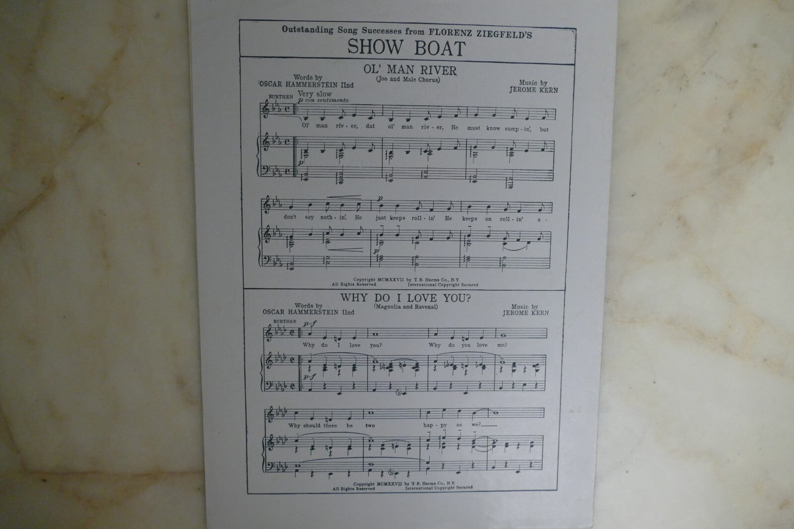 More And More 1944 by Jerome Kern and E. Y. Harburg from "Can't Help Singing"