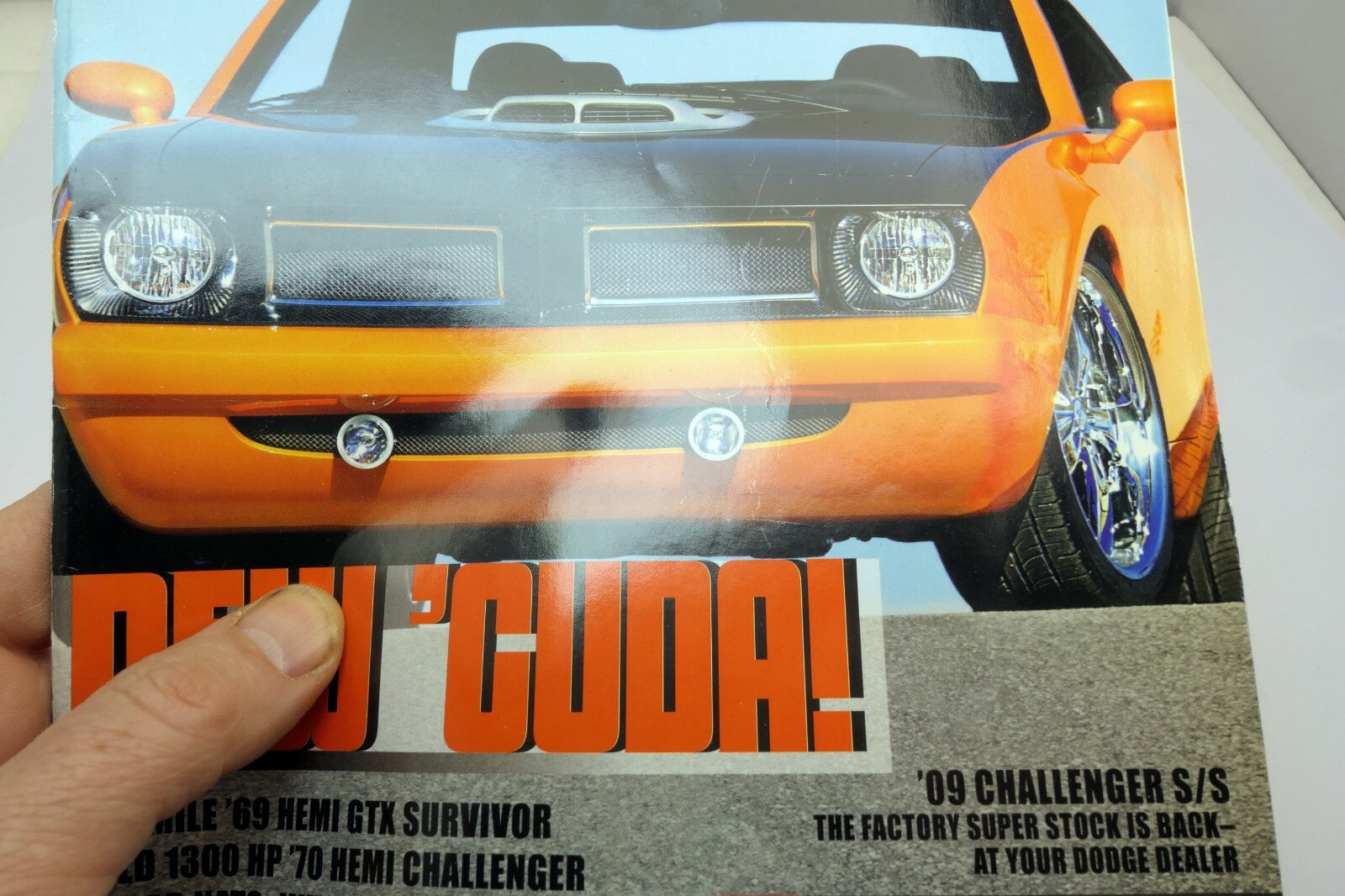 Mopar Action Car Magazine April 2008 New Cuda '09 Challenger HEMI RAM NST