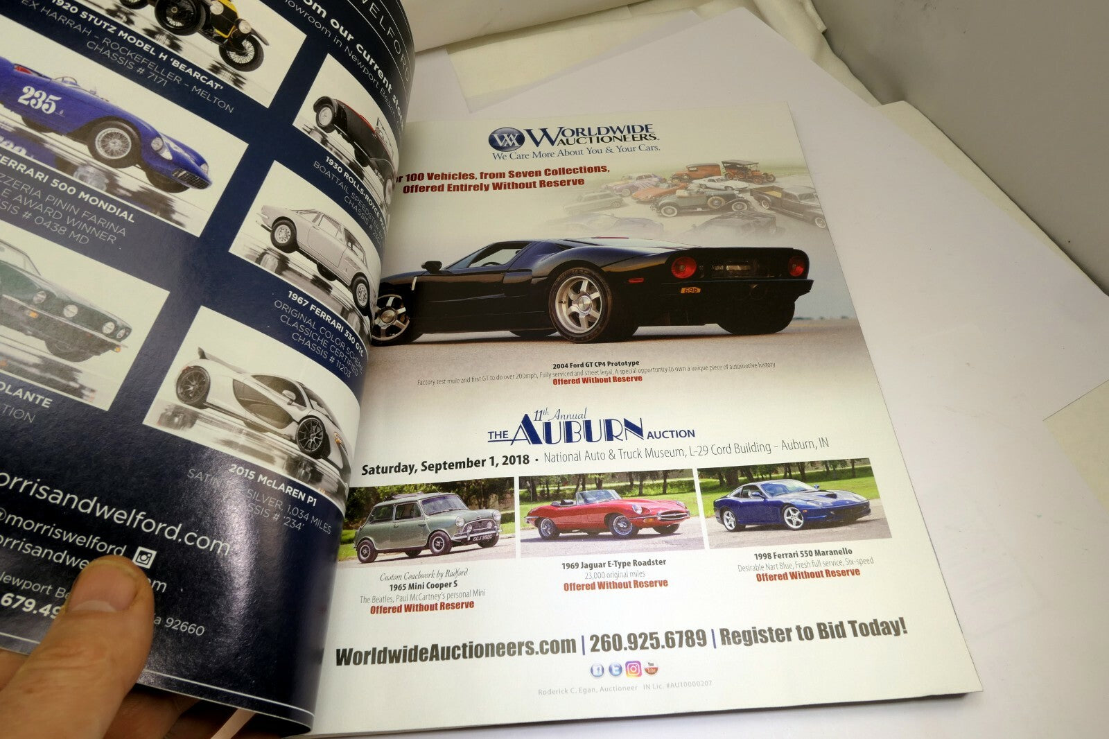 Sport Car Market Magazine September 2018 Guide to Collecting Investing trends