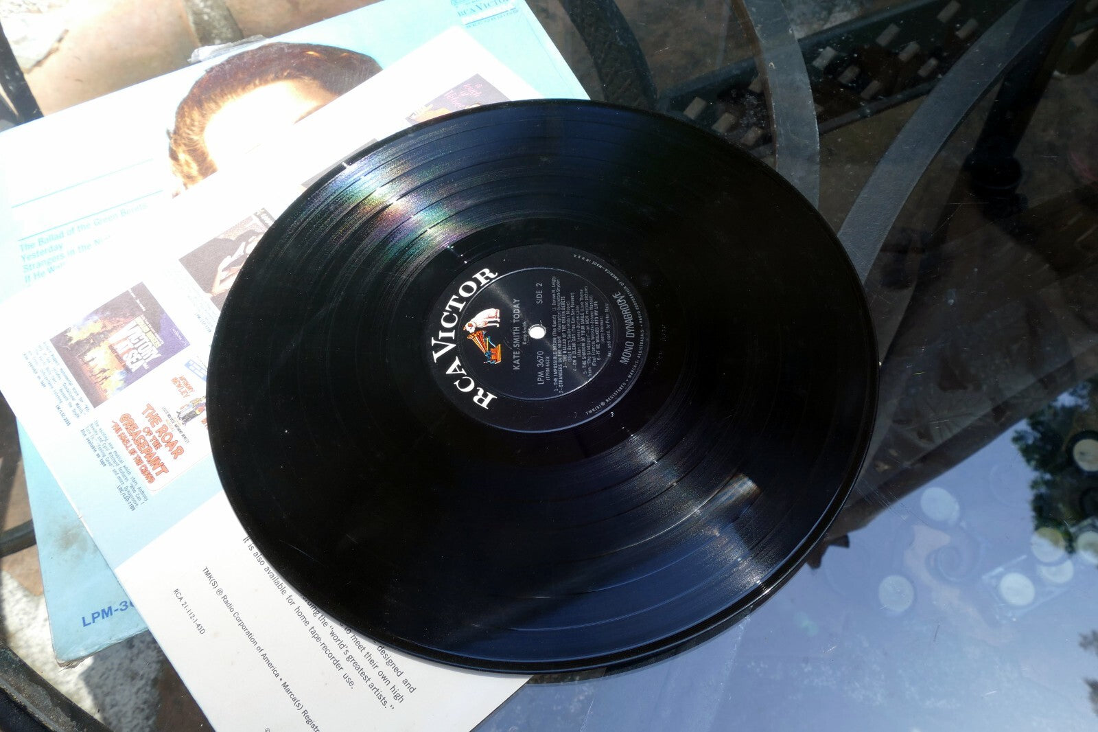 Kate Smith Today RCA LSP-3670 Record Album Vinyl LP  RCA 1966