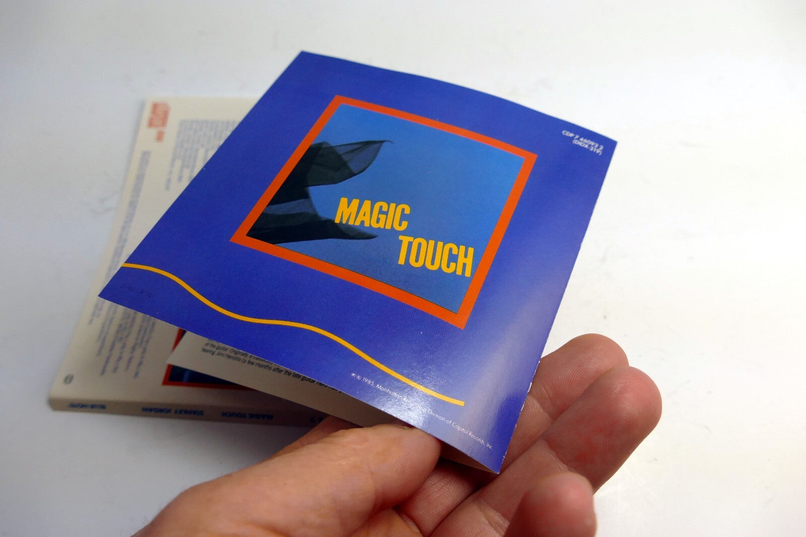 INLAY Cover ART Only NO Case or CD included Stanley Jordan  Magic Tough 746092-2