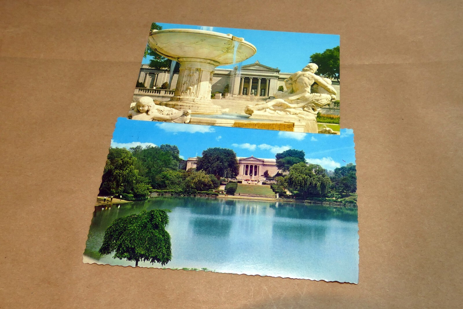 Unposted Postcard from Cleveland Ohio Museum of Art  1975