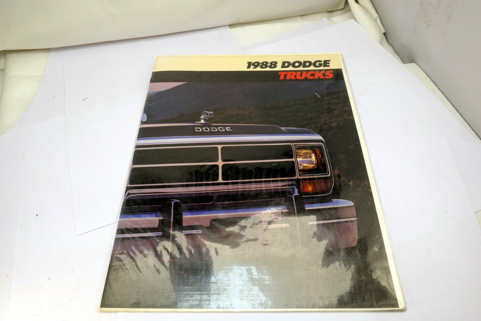 1988 Dodge Trucks  Raider RAM 50 4X4 advertisement ad from magazine clipping