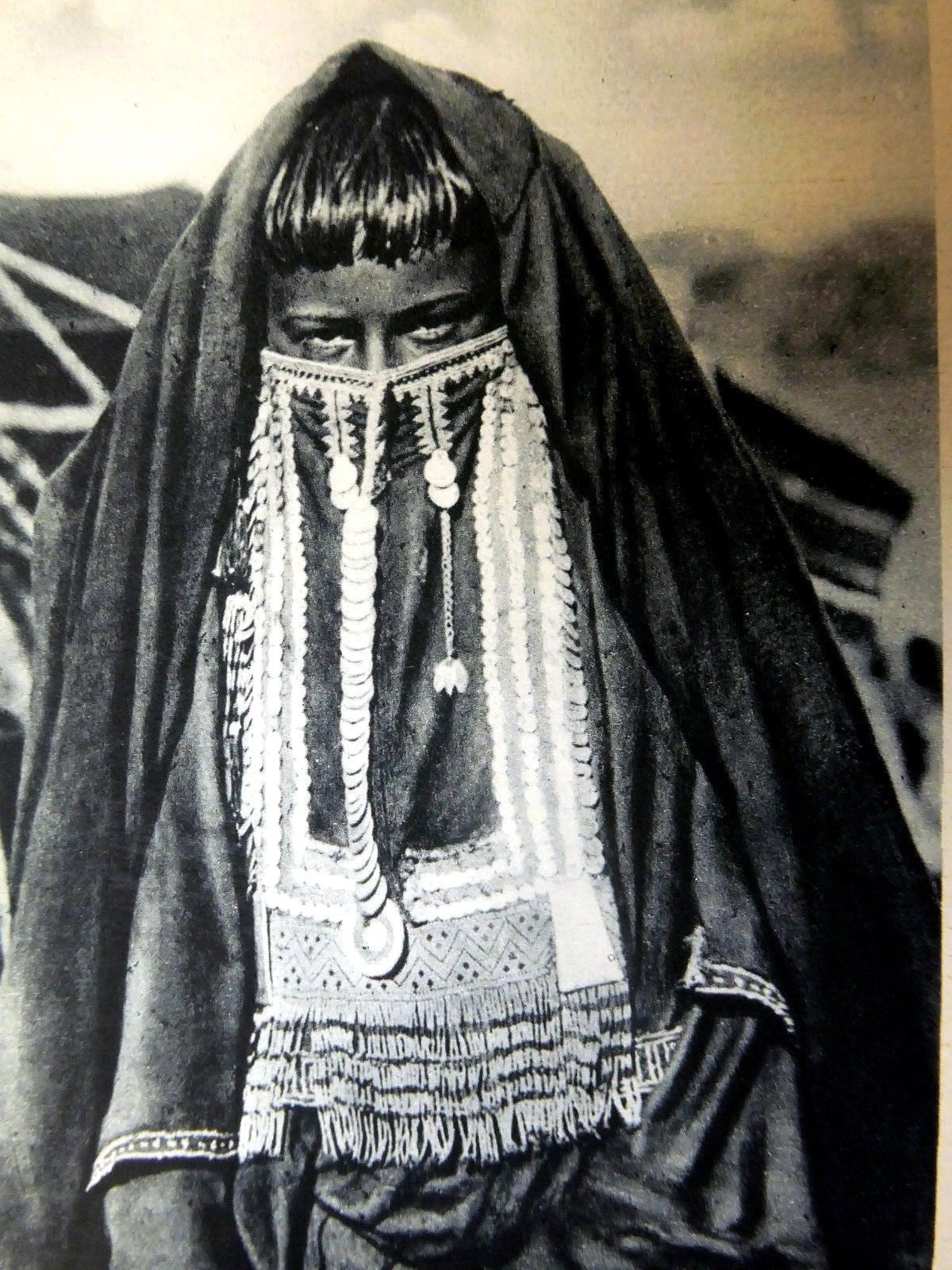 Postcard cartolina postale costumi africa orientale unused unposted 1900's
