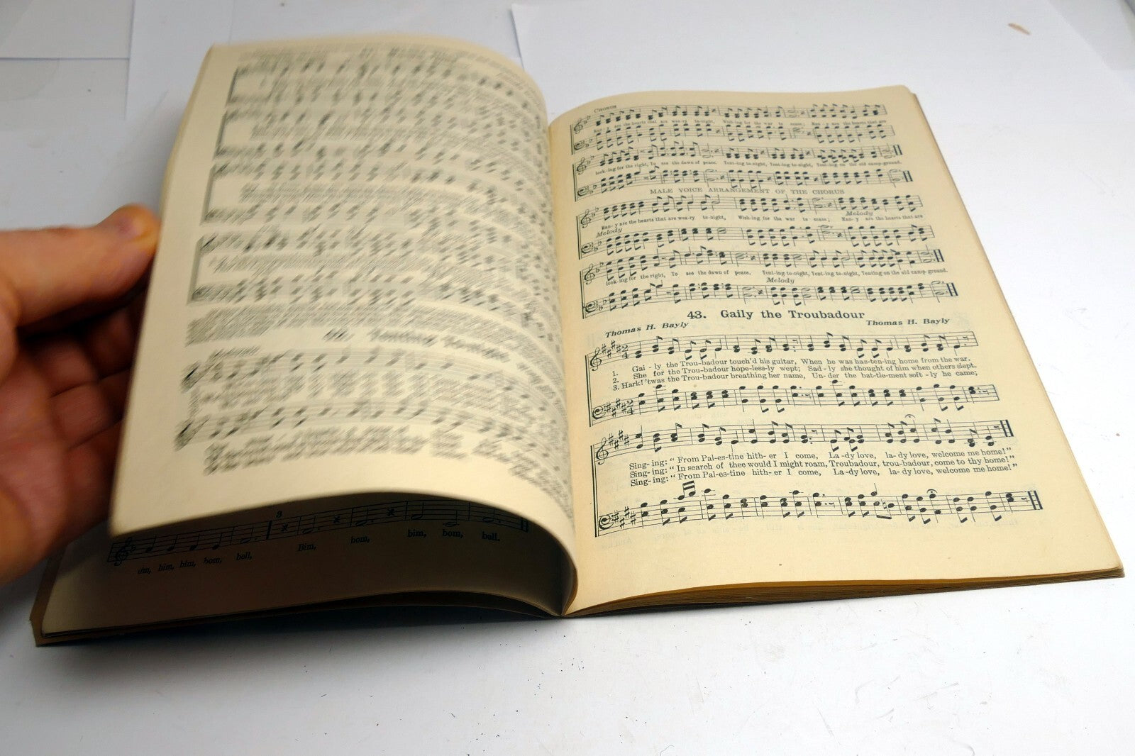 Antique "I Hear America Singing" Twice 55 Community Songs 1919 Music sheet book