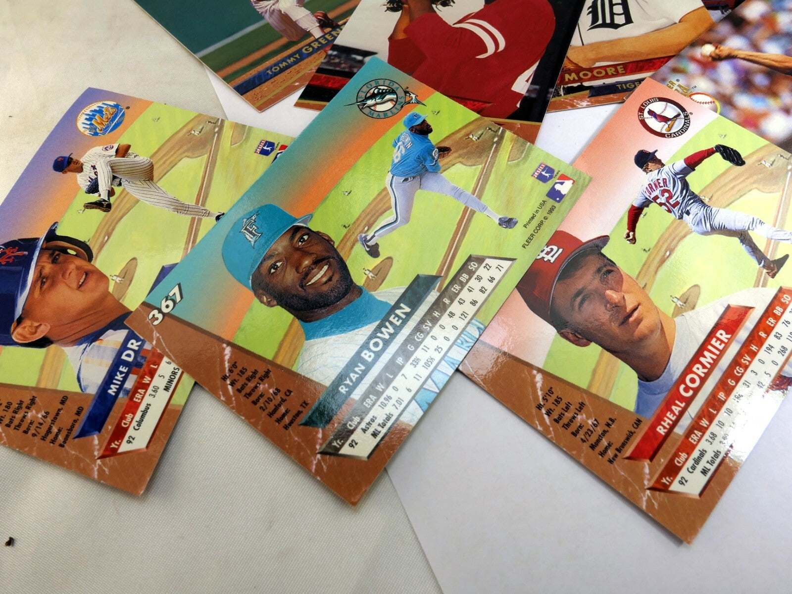 FLEER ULTRA '93 1993 Baseball Trading Cards lot of 14 cards limited edition