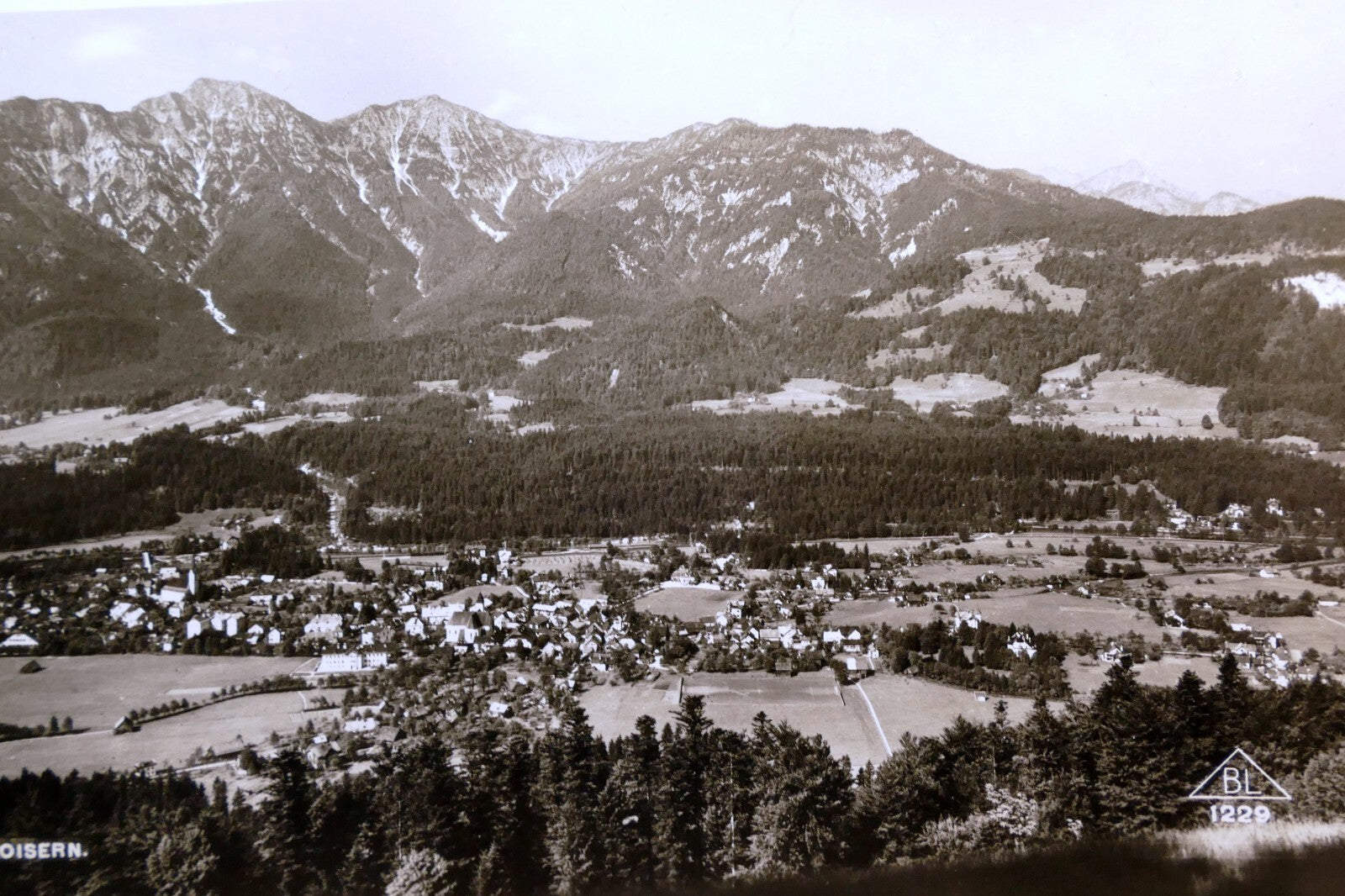 Goisern austria postcard 1940's   unposted