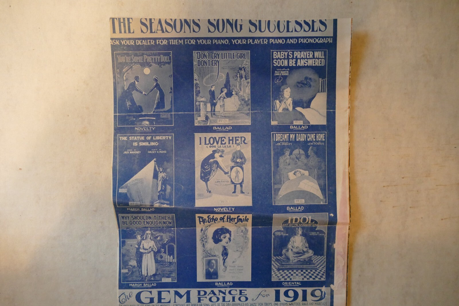 In Soudan, 1919, by Ballard MacDonald, Nat Osborn, Shapiro, Bernstein & Co. Inc.