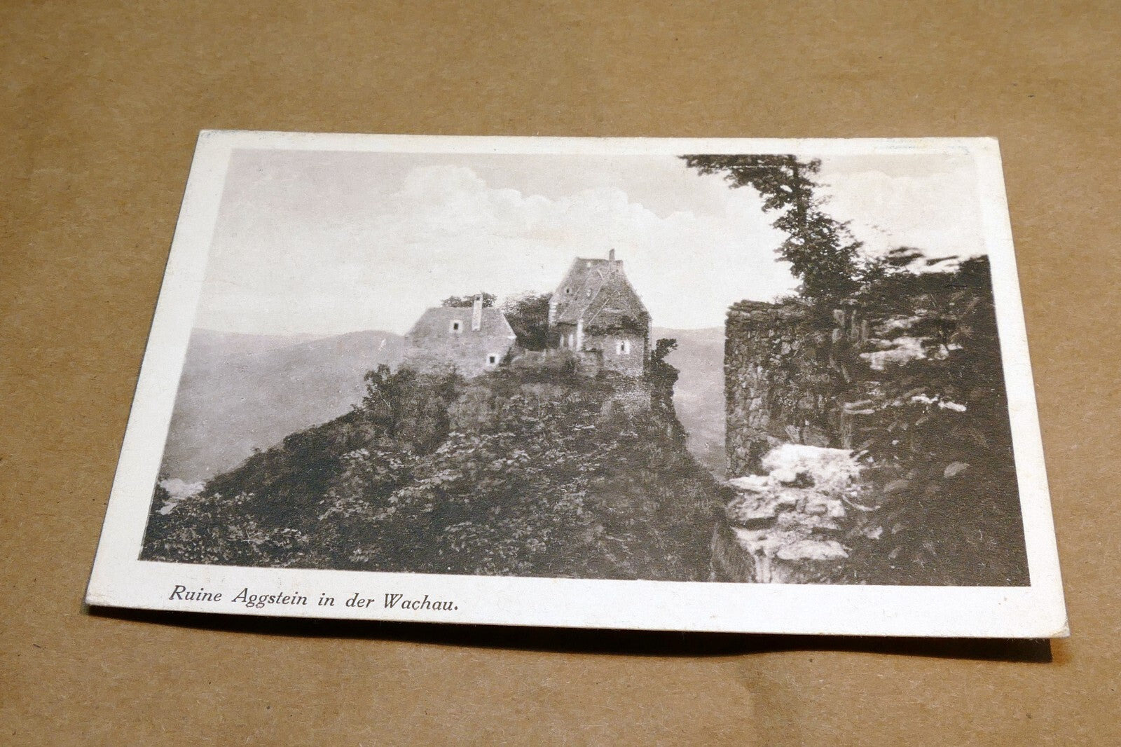 Ruine Aggstein in der Wachau  1930's postcard Austria - unposted