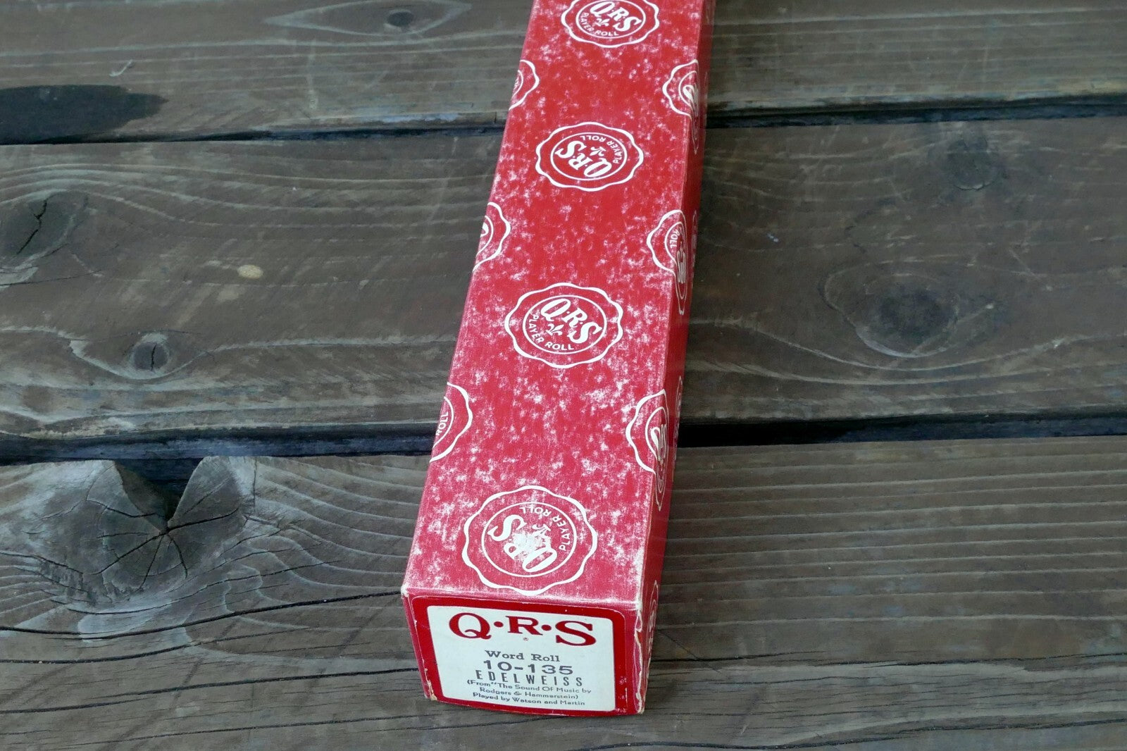 QRS Word Roll 10-135 Edelweiss By rogers & Hammerstein