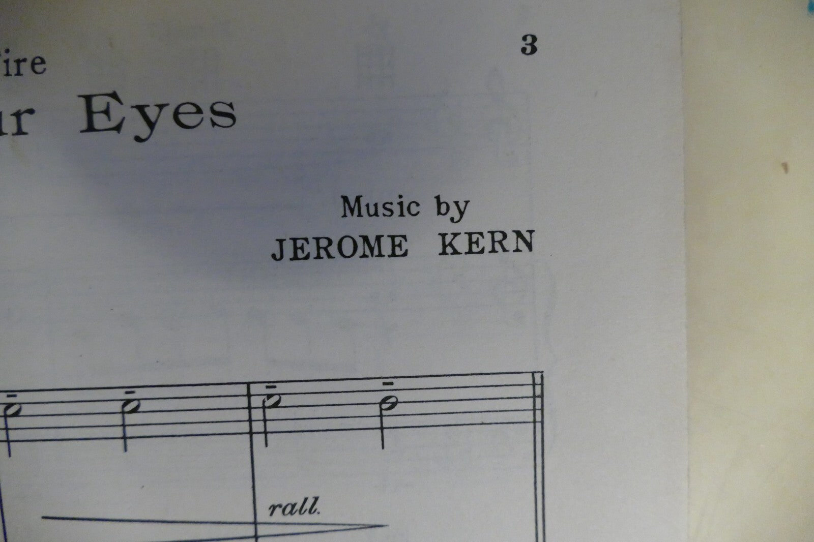 Smoke Gets In Your Eyes 1933 by Jerome Kern from Lovely To Look At